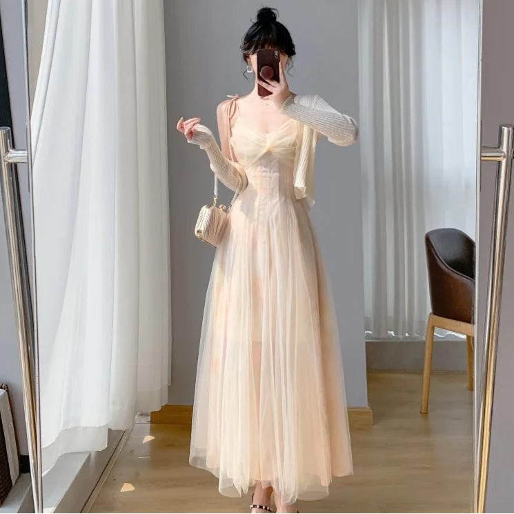 Spring Fairy Balletcore Aesthetic Dress