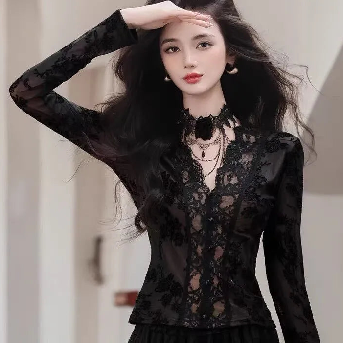 Shadow Flames 3-Piece Romantic Goth Set