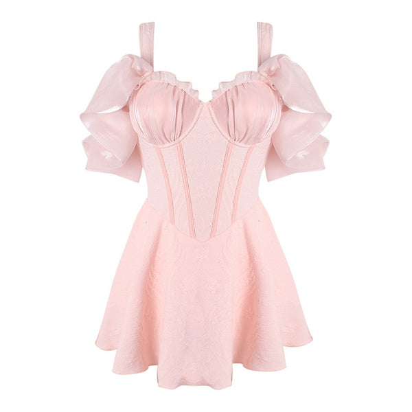 Moira Soft Satin Chemise Dress/Robe/Nightie