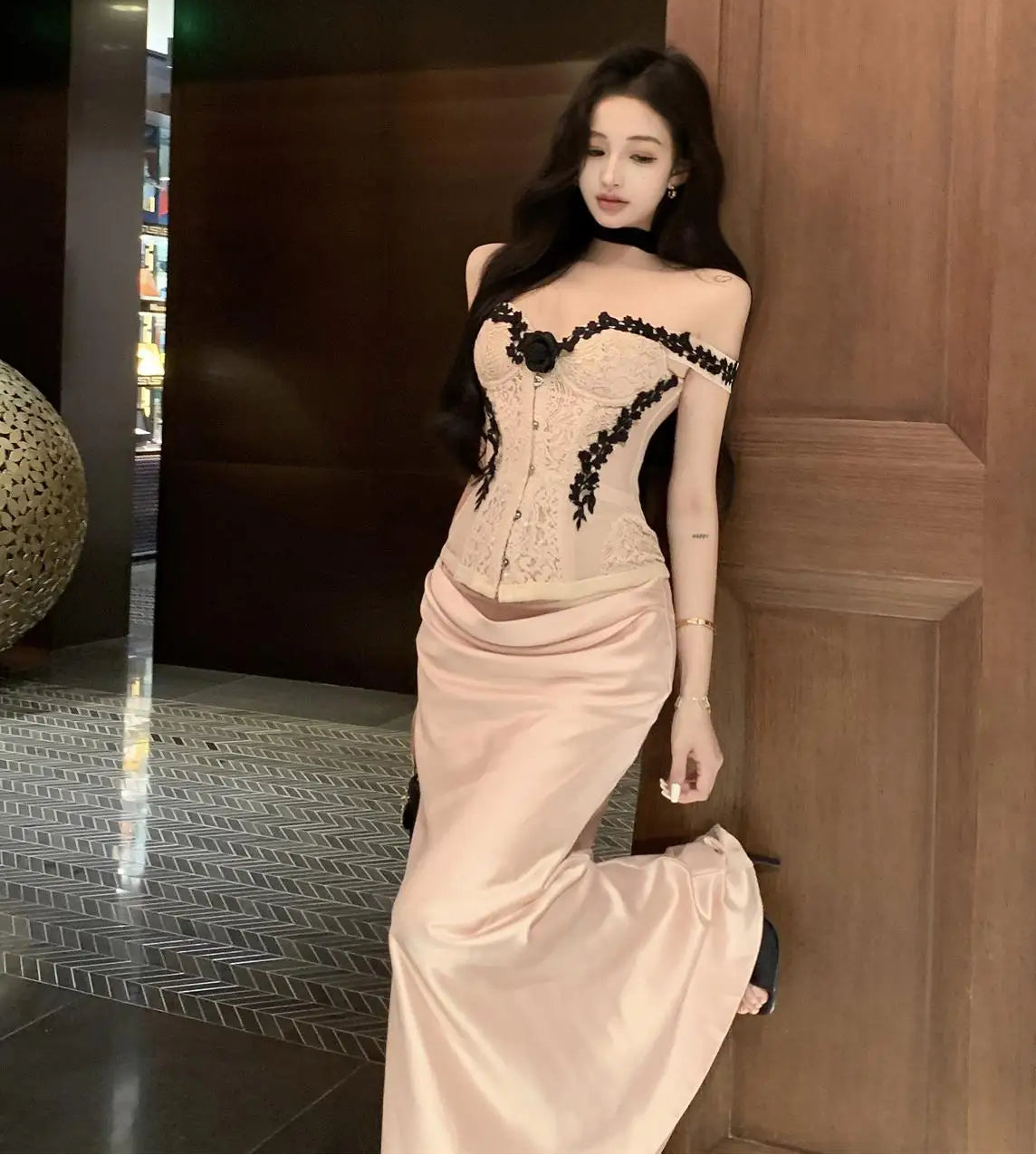 Coquette Lace Bustier Top