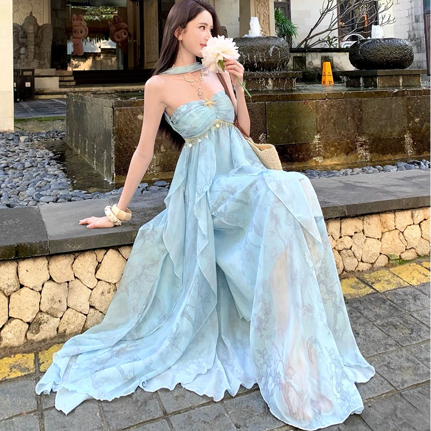 Aphrodite Ocean Goddess Dress