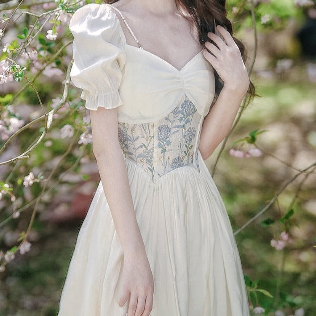 Grace Pearl Vintage-style Romantic Royalcore Dress