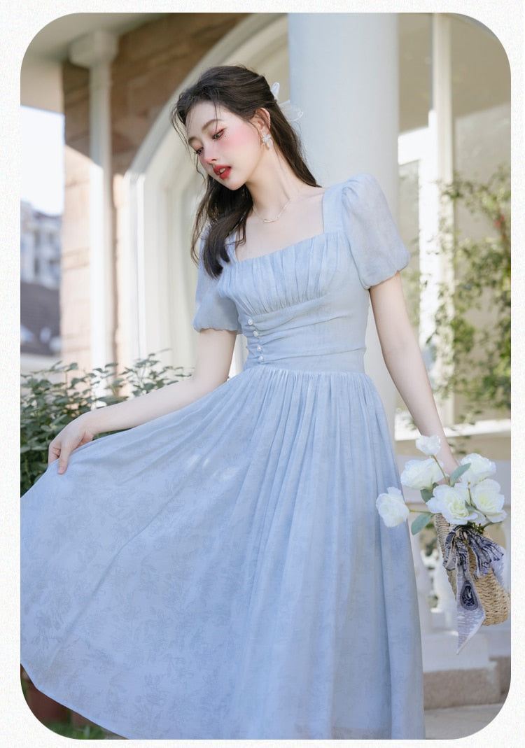 50s Light Blue Vintage Dress 50s Glamour Vintage Dress Vintage Dresses