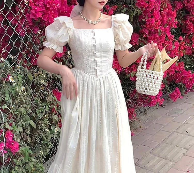 Vintage Fairy Princesscore Dress Romantic Vintage CottagecoreDress