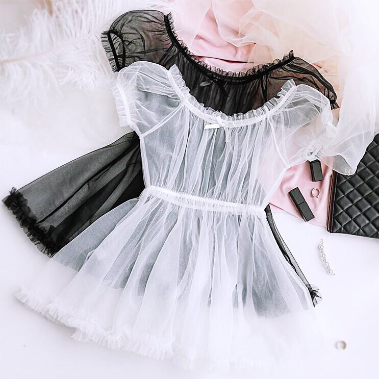 2-piece Kawaii Babydoll Nymphet Lolita Lingerie Set 