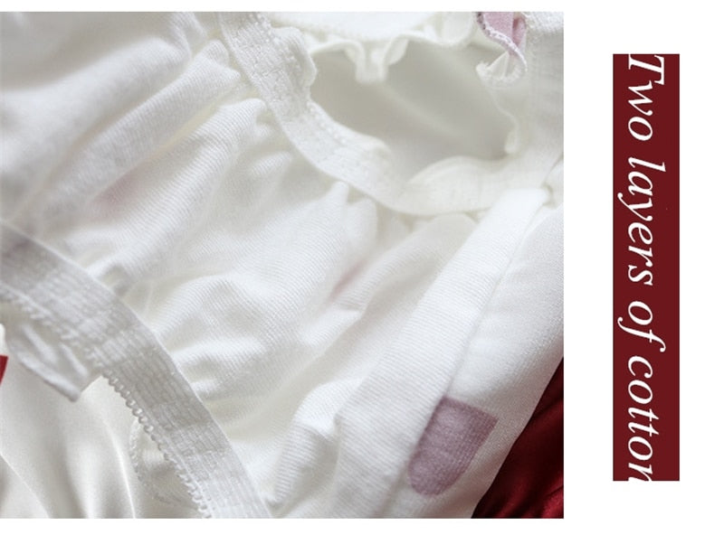 Valentine Heart Coquette Aesthetic Lingerie Set