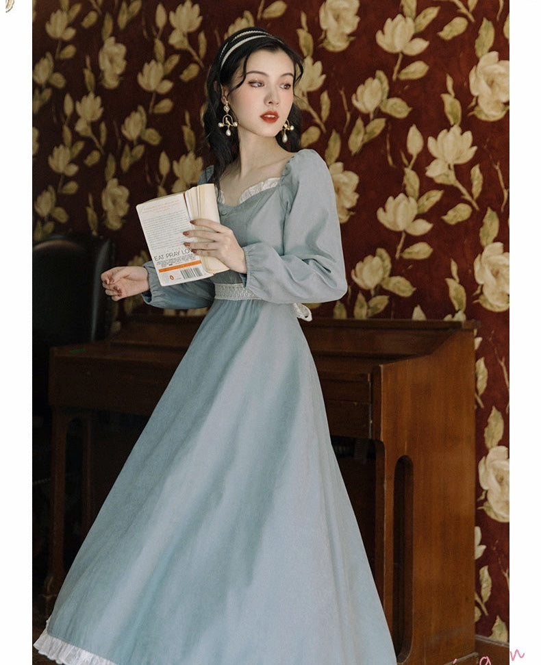 Adette Vintage-inspired Fairycore Princess Dress 
