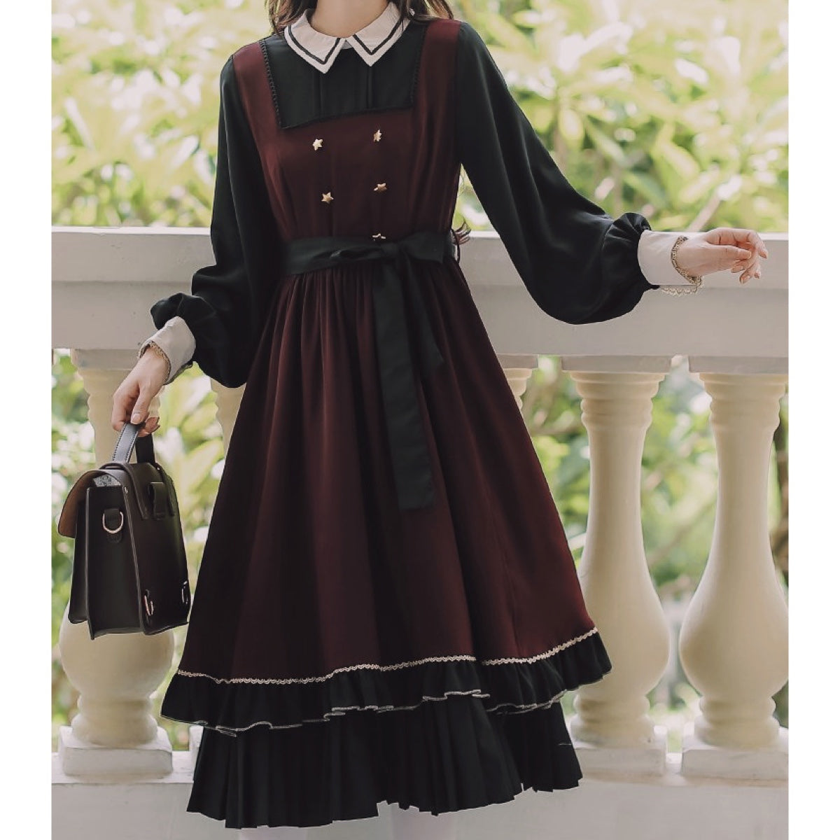 Agate Witchy Cape / Dark Academia Dress 