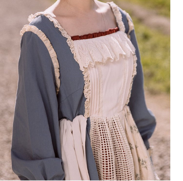 Arabelle Witchy Vintage-style Cottagecore Dress 