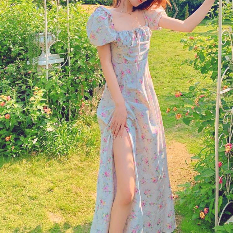 fairy maxi dress Fairy Dress Vintage Lemon