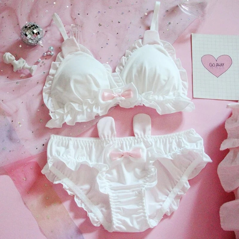 Kawaii Bunny 2-Piece J-fashion Lingerie Set