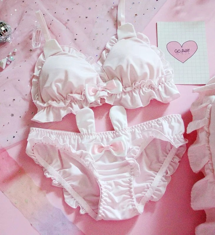 Kawaii Bunny 2-Piece J-fashion Lingerie Set