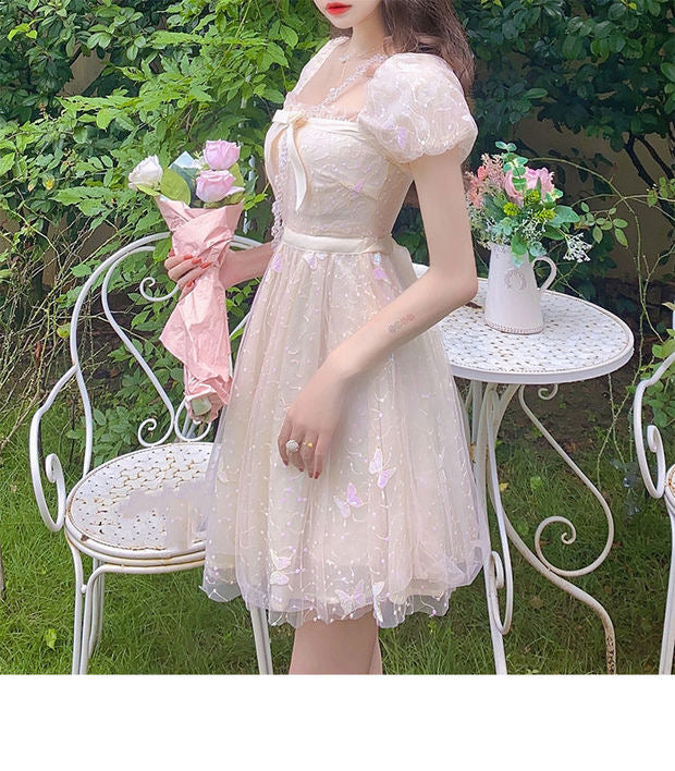 Butterfly Wish Kawaii Fairy Princess Babydoll Dress 