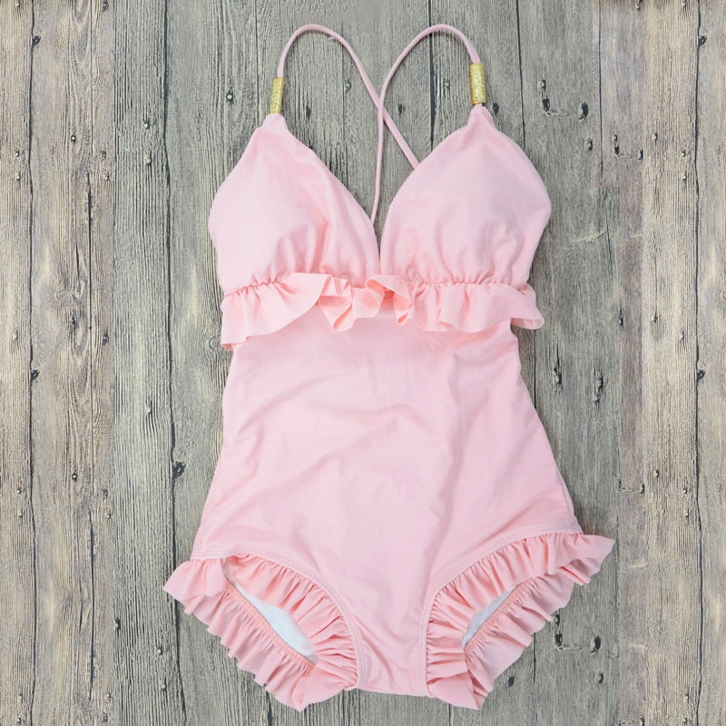 Candy Kawaii One Piece Swimsuit Bathing Suit