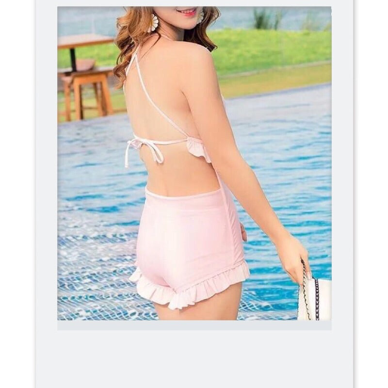 Candybay Ruffle Kawaii Swimsuit 