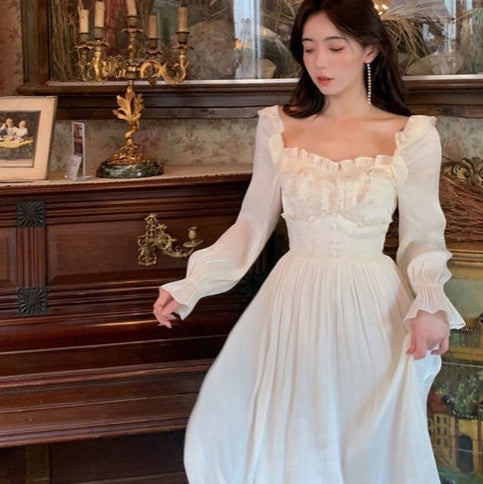 Corona Enchanted Romantic Academia Vintage-style Dress 