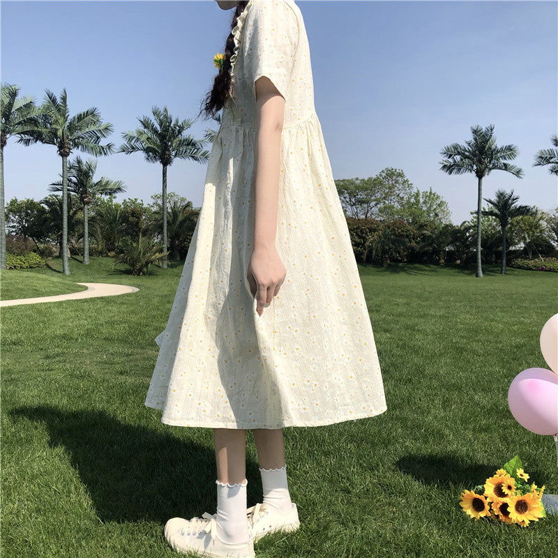 Daisy River Mori Girl Summer Midi Dress 