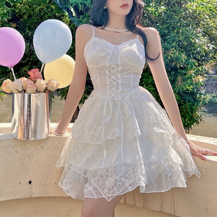 Daisy Spice Angelcore Kawaii Princess Dress 