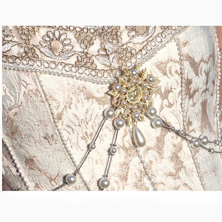 Diana Royalcore Baroque Pearl Princess Dress 