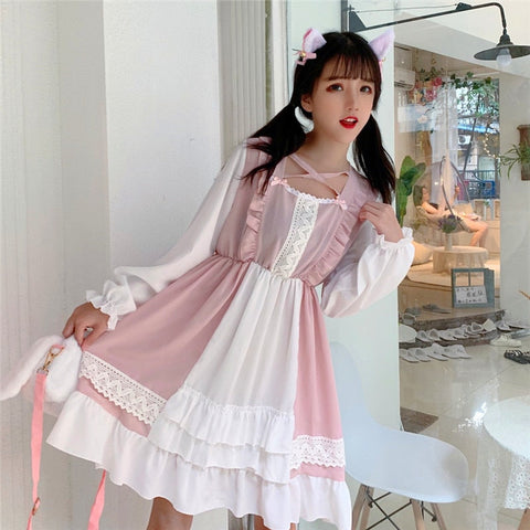 Eli Blossom Princess Long Sleeve Lolita Dress 