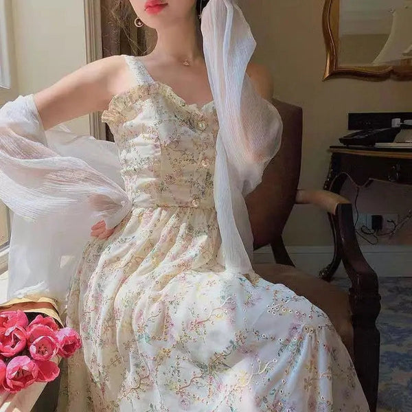 Fairy Garden Cottagecore Dress 