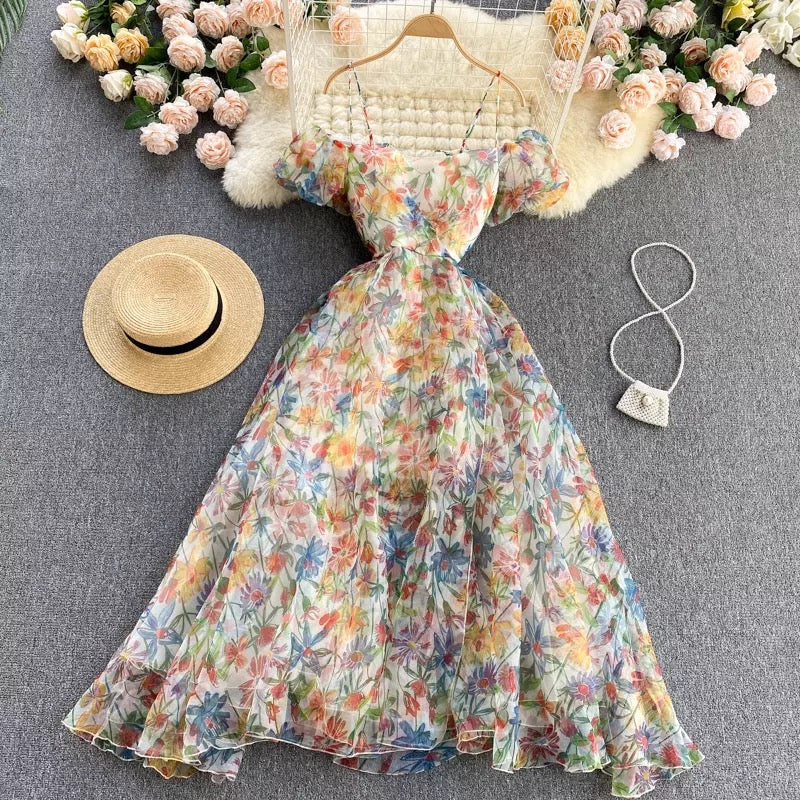 Floriana Fairycore Princess Dress 