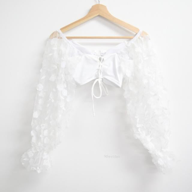 Flower Water Angelcore Fairy Swimsuit 
