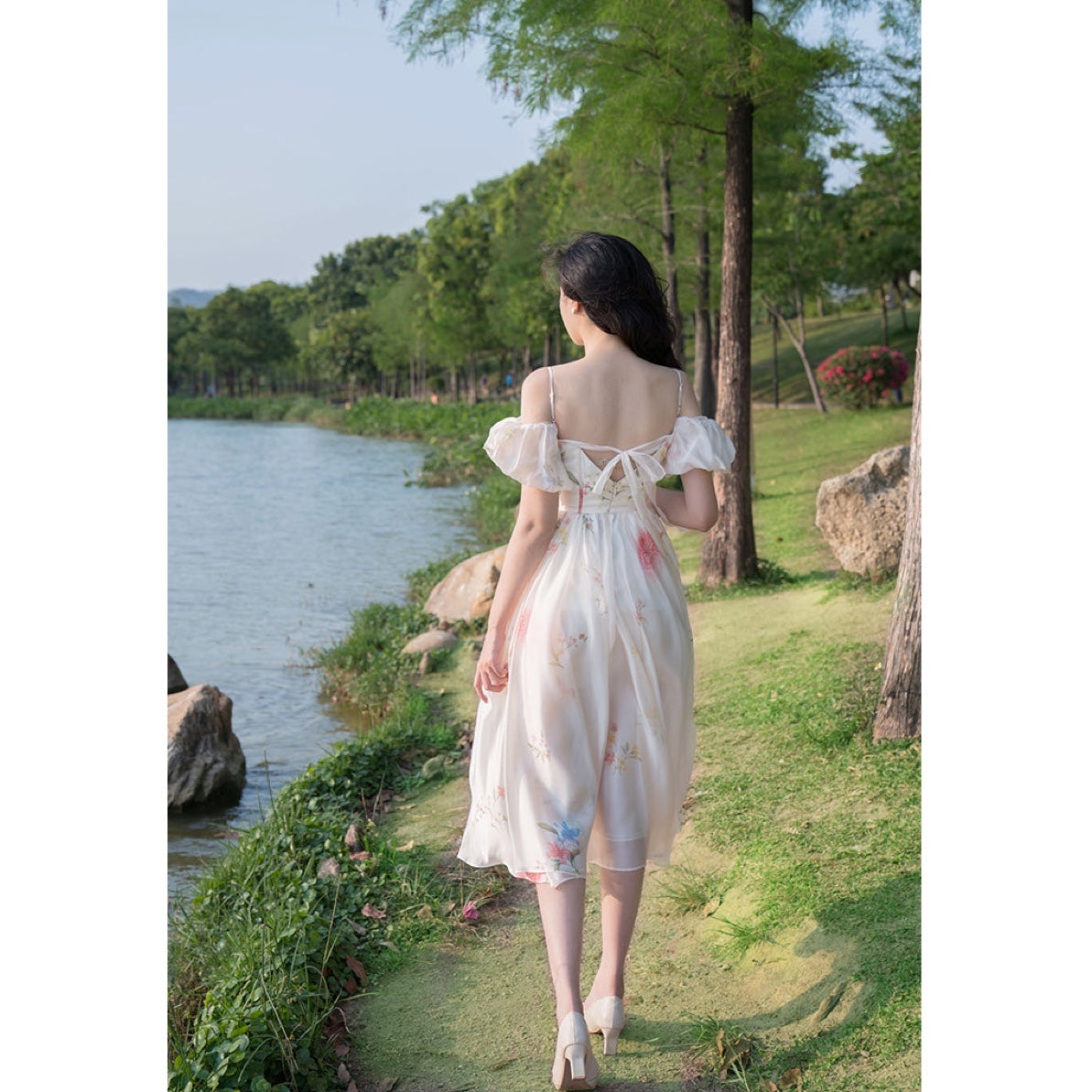 Romantic Fairycore Flower Corset Fairytale Dress Fairy Dress Royalcore Romantic Fairycore Flower Corset Fairytale Dress Fairy Dress Royalcore