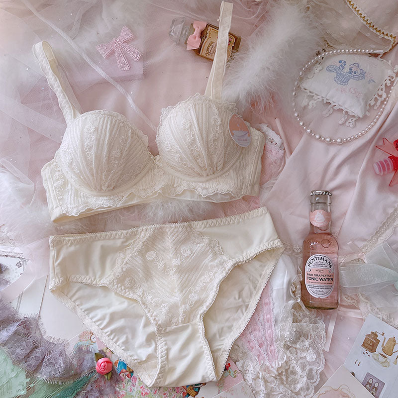 Girly & Romantic Lace Soft Girl Angel Princess Kawaii Lingerie Set
