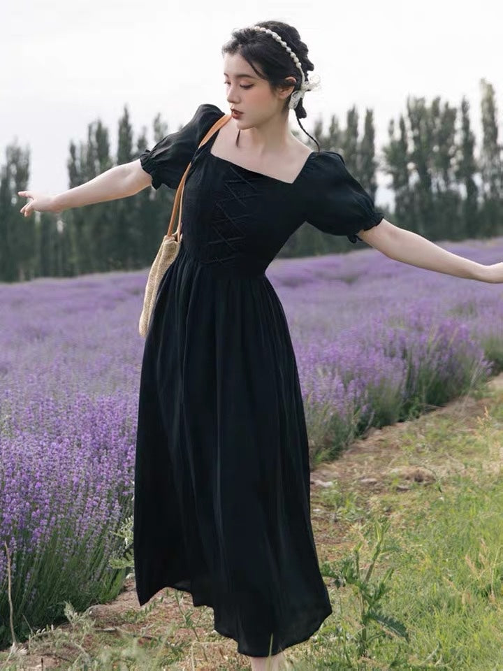 Isobel Witchy Academia Victorian Dark Fairy Dress 