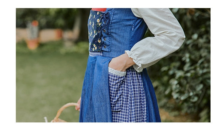 cotton witch dress Womens Victorian Dress Renaissance Medieval Costume Cotton Linen Dresses Gothic Witch Cosplay Drawstring Maxi Dress S-2XL