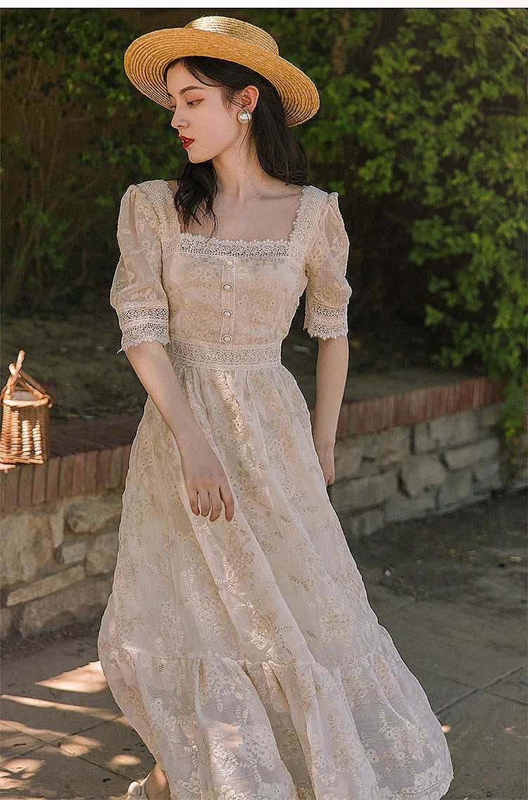 Cottage Fairy Lace Dress Cottagecore Fashion & Cottagecore Dresses Cottage Fairy Lace Dress Cottagecore Fashion & Cottagecore Dresses