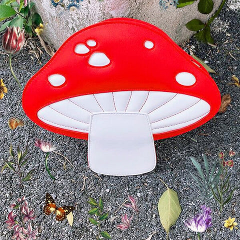 Kawaii Mushroom Fairytale Shoulder Bag 