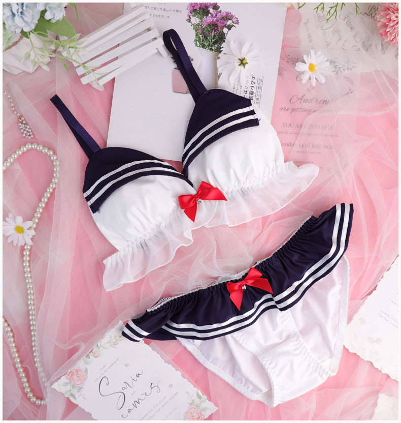 Kawaii Sailor Nymphet Lingerie Set Kawaii Underwear Kawaii Fashion Kawaii Sailor Nymphet Lingerie Set Kawaii Underwear Kawaii Fashion