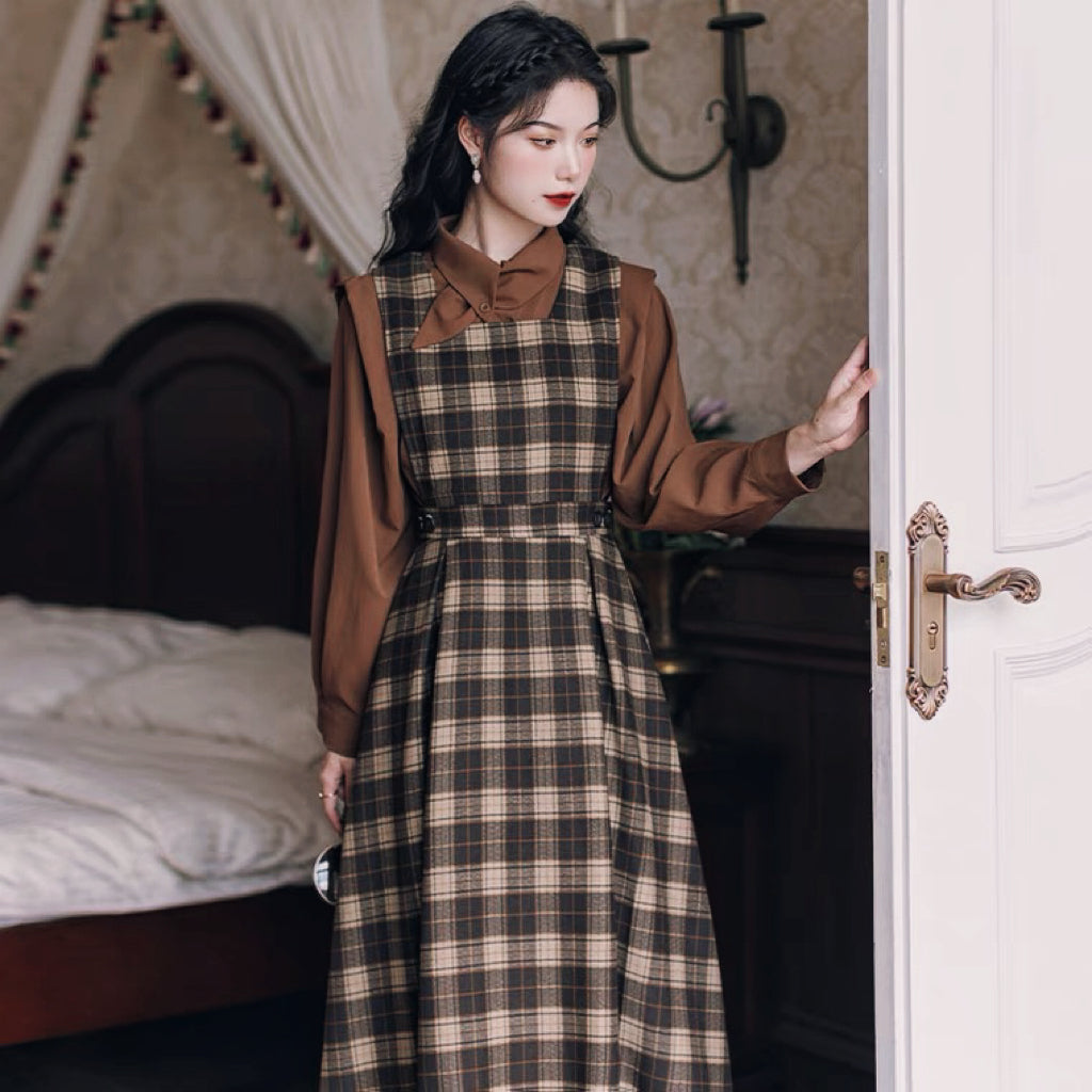 Key of The Attic Dark Academia 2-Piece Set Dress 