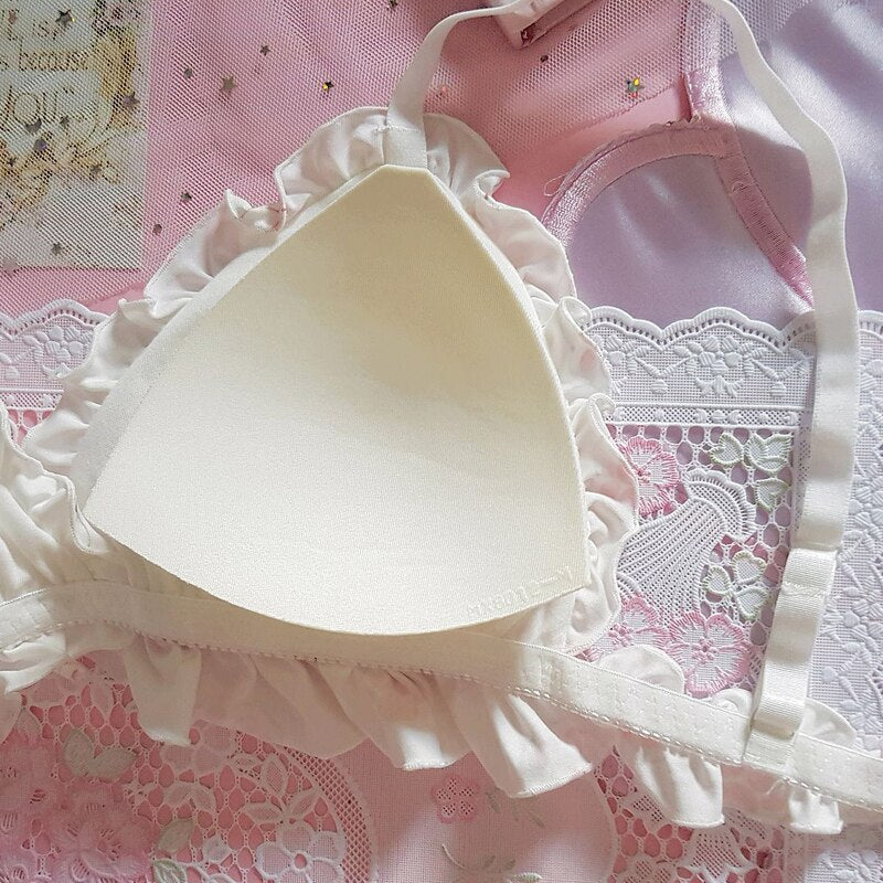 Little Flower Kawaii Girl Lingerie Set