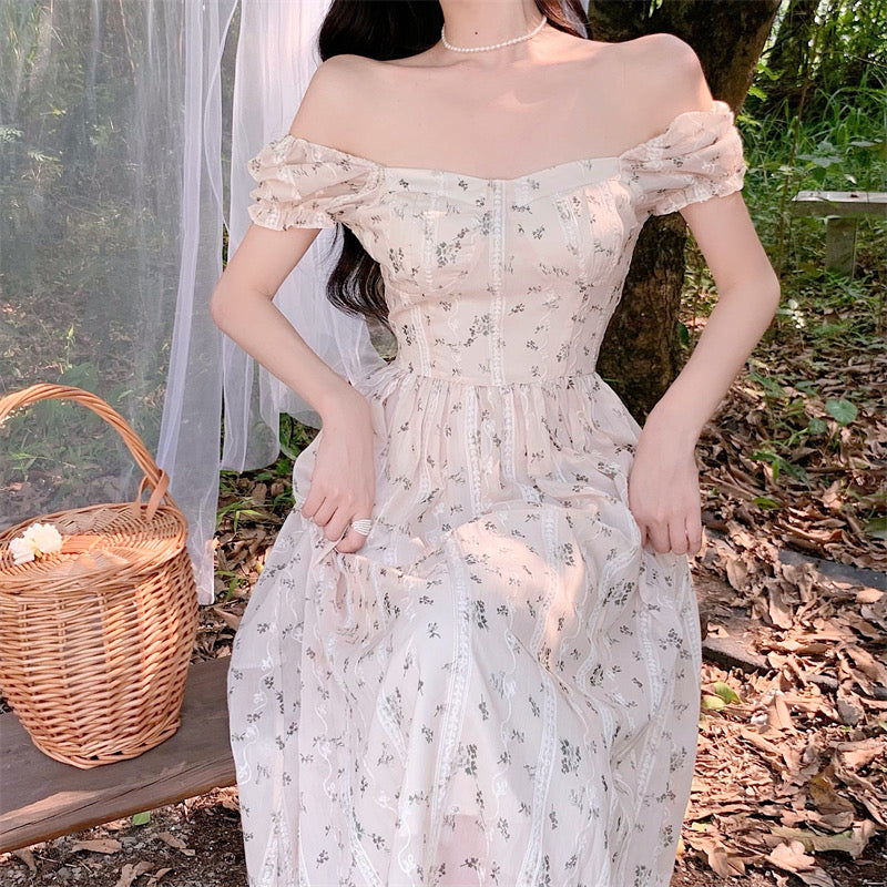 Lucia Petal-pond Vintage-style Cottagecore Dress 
