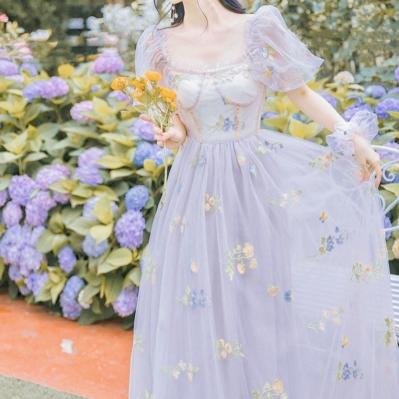 Lula-Dewdrop Princesscore Fairycore Fairy Dress 