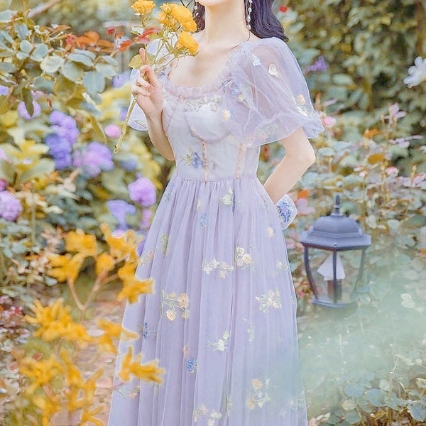 Lula-Dewdrop Princesscore Fairycore Fairy Dress 