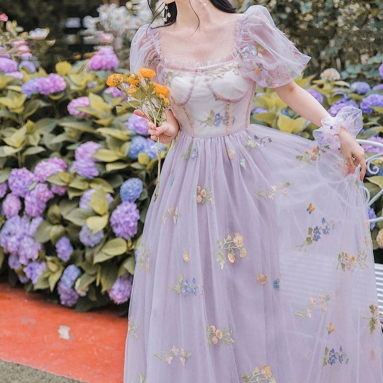Lula-Dewdrop Princesscore Fairycore Fairy Dress 
