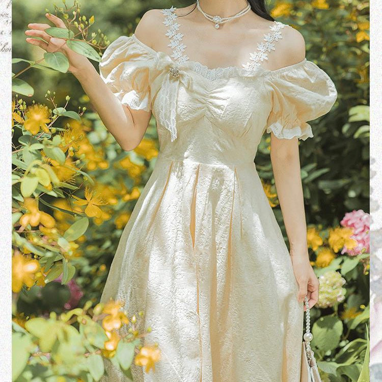 Luna Belle Off-Shoulder Princess Fairy Dress 