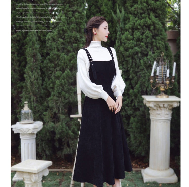 Margarette Witchy Academia Pinafore Dress 