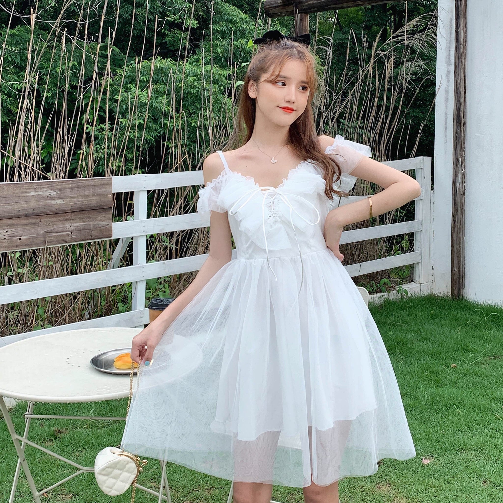 All White Fairy Dress – Tic Tac Toe kids clothing