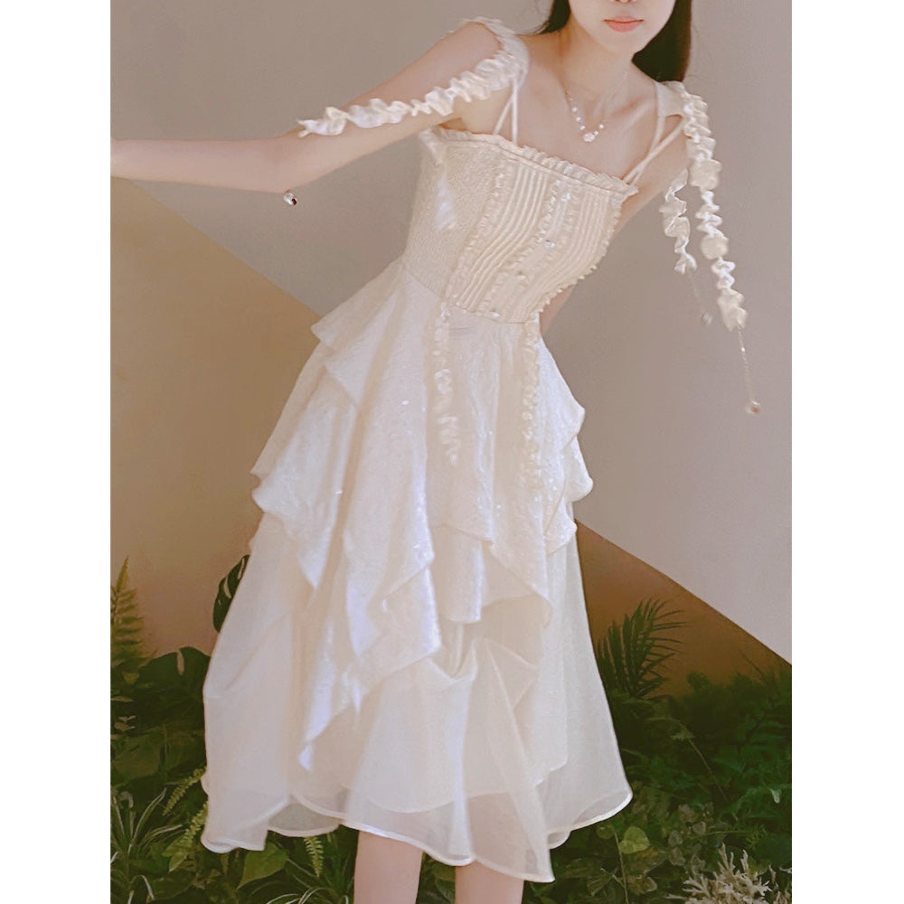 Layered Fairytale Princess Dress Royalcore Aesthetic Cottagecore Fashion Layered Fairytale Princess Dress Royalcore Aesthetic Cottagecore Fashion