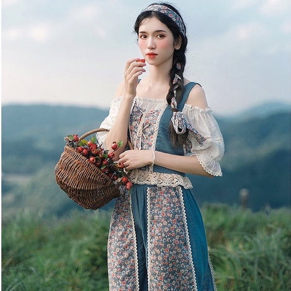 Oregana Mountain-garden Cottage Dress Set 