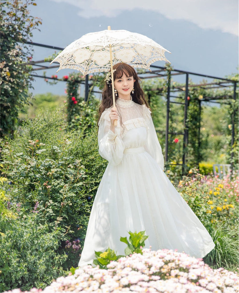 Otylia Romantic Royalcore Edwardian Vintage Dress 