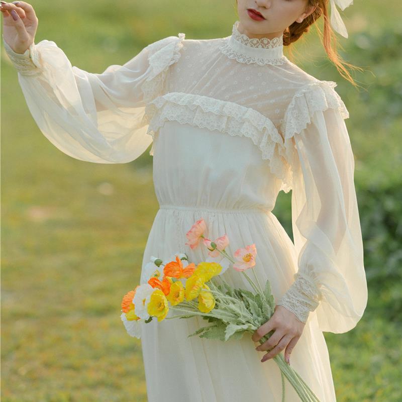 Romantic Royalcore Edwardian Vintage Dress Princesscore Aesthetic Romantic Royalcore Edwardian Vintage Dress Princesscore Aesthetic