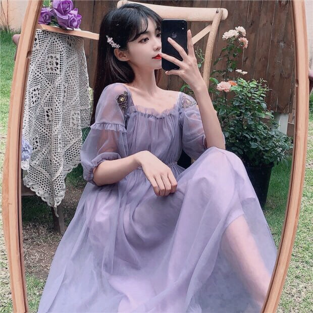 Pandora Romantic Vintage-style Spring Fairy Dress 