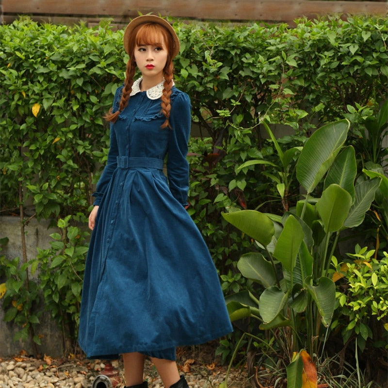 Cottage Witch Victorian Retro Fairy Velvet Dress Dark Cottagecore Dress Cottage Witch Victorian Retro Fairy Velvet Dress Dark Cottagecore Dress