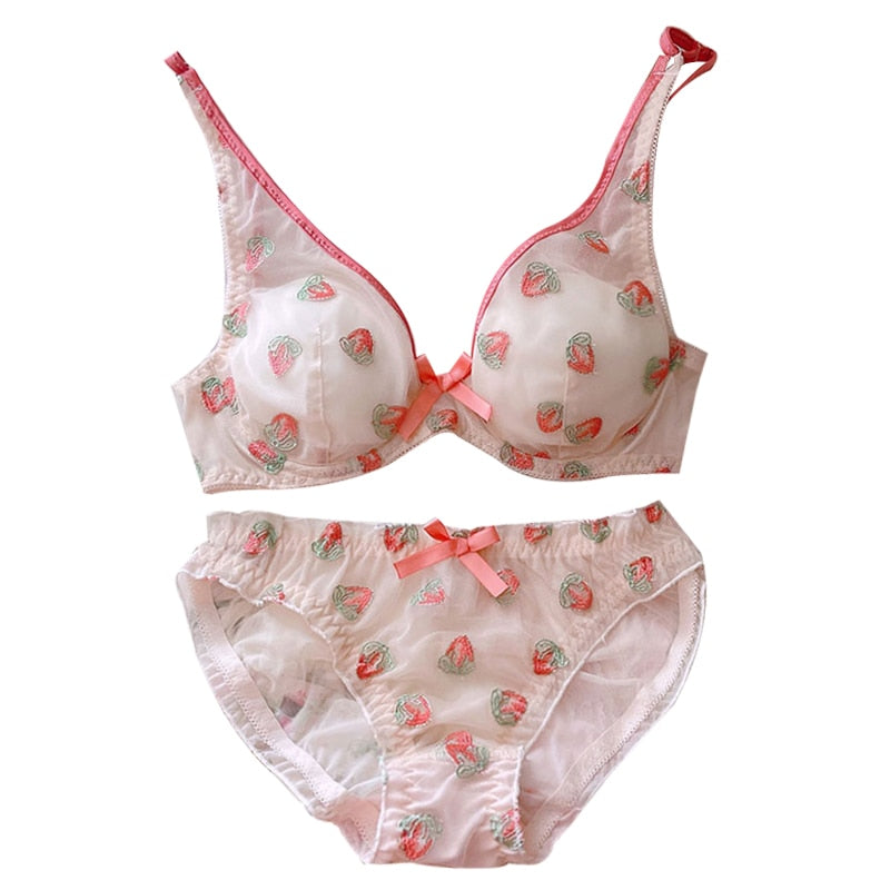 Buy Xs and Os Women Embellished Bikini Bra Panty Lingerie Set with